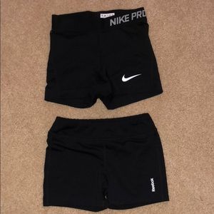 girls nike pro spandex